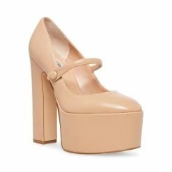 STEVEMADDEN Women's Shoes PRISILA BLUSH LEATHER