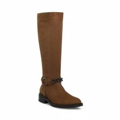 STEVEMADDEN QUIN TAUPE NUBUCK