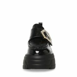 STEVEMADDEN Women's Shoes REGAL BLACK PATENT