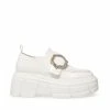 STEVEMADDEN REGAL WHITE PATENT