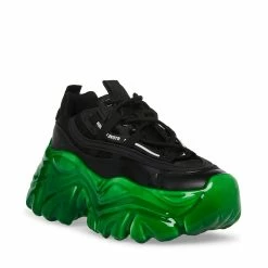 STEVEMADDEN REVEL BLACK/GREEN
