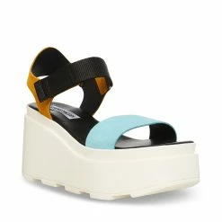 STEVEMADDEN Women's Shoes REXY BLACK MULTI