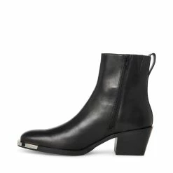 STEVEMADDEN Men's RICHIE-R BLACK LEATHER