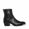 STEVEMADDEN Men's RICHIE-R BLACK LEATHER