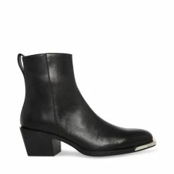 STEVEMADDEN Men's RICHIE-R BLACK LEATHER