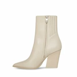 STEVEMADDEN RICKKI BONE LEATHER Women's Shoes