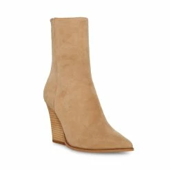 STEVEMADDEN RICKKI TAN SUEDE
