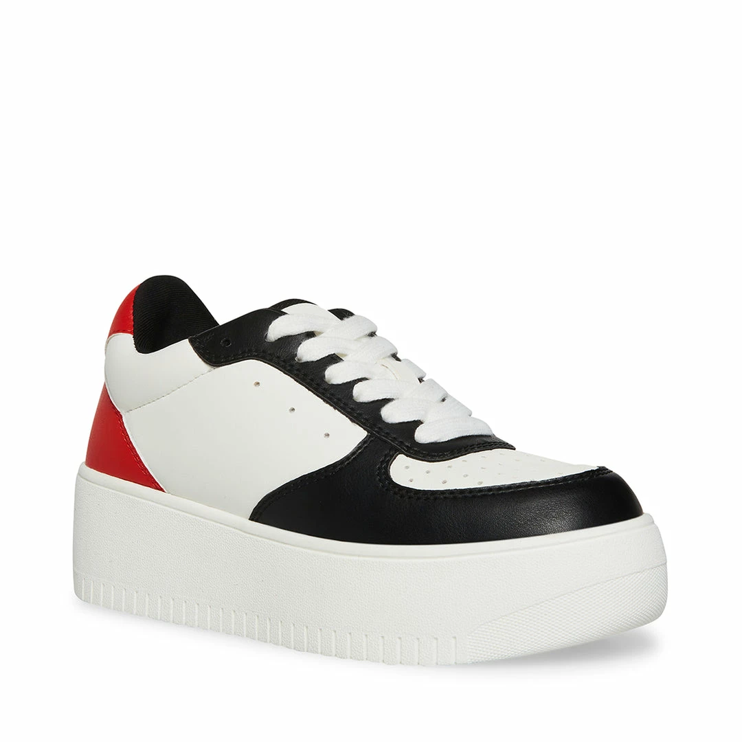 STEVEMADDEN ROCKET BLACK/RED Women's Shoes