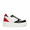 STEVEMADDEN ROCKET BLACK/RED Women's Shoes