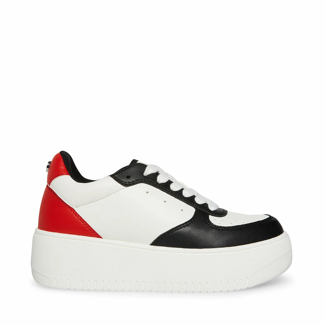 STEVEMADDEN ROCKET BLACK/RED Women's Shoes