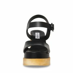 SteveMadden RUTH BLACK LEATHER