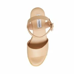 STEVEMADDEN RUTH NATURAL LEATHER Women's Shoes
