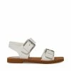 STEVEMADDEN SANTO WHITE LEATHER