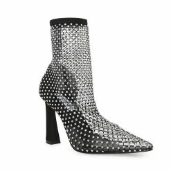 STEVEMADDEN SAPHINA RHINESTONES Booties