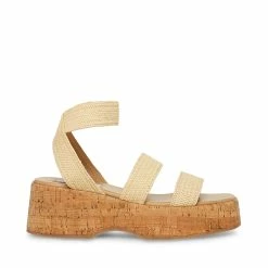 STEVEMADDEN SASHES RAFFIA Women's Shoes