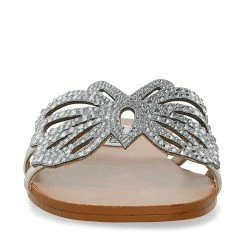 STEVEMADDEN Women's Shoes SAVANNAH SILVER
