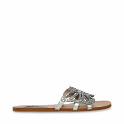 STEVEMADDEN Women's Shoes SAVANNAH SILVER