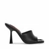STEVEMADDEN SELENE BLACK LEATHER