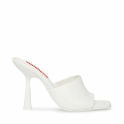 STEVEMADDEN SELENE WHITE LEATHER