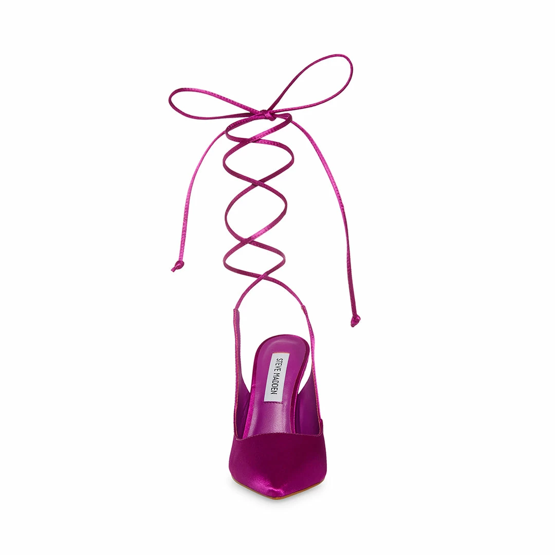 STEVEMADDEN Women's Shoes SERENA PINK SATIN