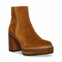 SteveMadden Women's Shoes SHANIYA BROWN SUEDE