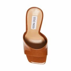 SteveMadden Women's Shoes SIGNAL COGNAC PATENT