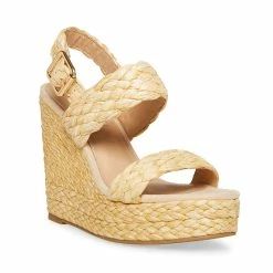 STEVEMADDEN SIMONA RAFFIA Women's Shoes