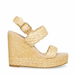 STEVEMADDEN SIMONA RAFFIA Women's Shoes