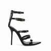 SteveMadden Women's Shoes SIMONE BLACK LEATHER