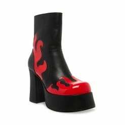 STEVEMADDEN Women's Shoes SIZZLE BLACK MULTI