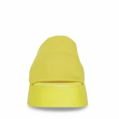 STEVEMADDEN SLINKY30 YELLOW Women's Shoes