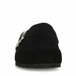 STEVEMADDEN SOCIAL BLACK SUEDE