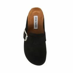 STEVEMADDEN SOCIAL BLACK SUEDE