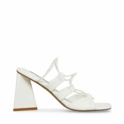 STEVEMADDEN SPUNKY WHITE Women's Shoes