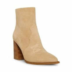STEVEMADDEN Women's Shoes STABLE SAND SUEDE