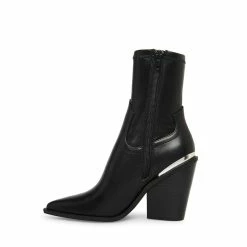 STEVEMADDEN Women's Shoes STRIKER BLACK