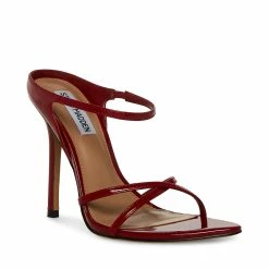 STEVEMADDEN STUNNER RED PATENT