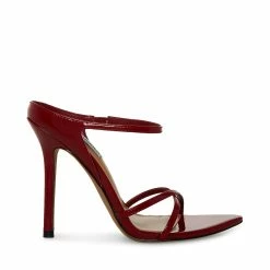 STEVEMADDEN STUNNER RED PATENT