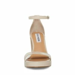 STEVEMADDEN Women's Shoes SUSAN BONE PATENT