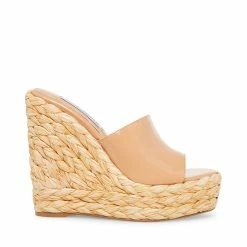 STEVEMADDEN Women's Shoes TABITHA TAN PATENT