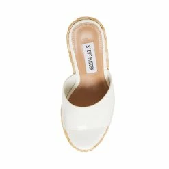 STEVEMADDEN TABITHA WHITE PATENT