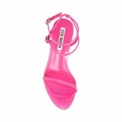 STEVEMADDEN Women's Shoes THERESA PINK PATENT