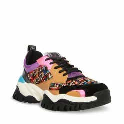 STEVEMADDEN Women's Shoes THRILLING PURPLE MULTI