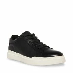 STEVEMADDEN Men's TILTON BLACK LEATHER