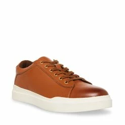 STEVEMADDEN TILTON COGNAC LEATHER