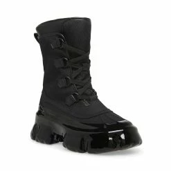 STEVEMADDEN TRENCH BLACK Women's Shoes
