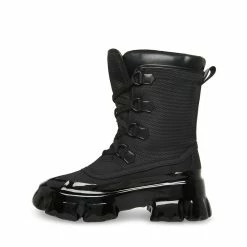 STEVEMADDEN TRENCH BLACK Women's Shoes