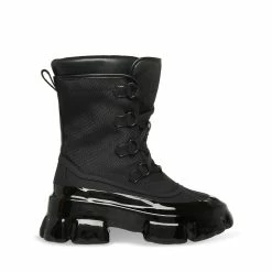STEVEMADDEN TRENCH BLACK Women's Shoes