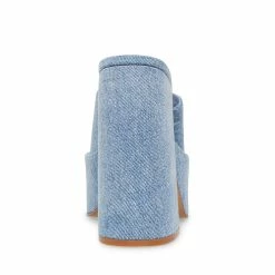 STEVEMADDEN Women's Shoes TRICKS DENIM MULTI