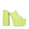 STEVEMADDEN Women's Shoes TRISTYN LIME